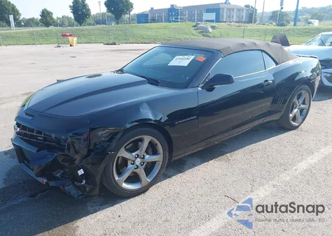 2013 Chevrolet Camaro 2Ss из США, поврежденный, VIN 2G1FK3DJ7D9216702